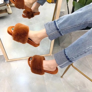 Fluffy Sandals