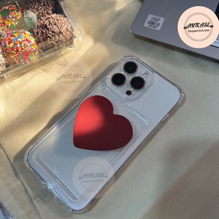 แหวนติดมือถือ POP SOCKET/ griptokเกาหลี สไตล์มินิมอล รูปหัวใจ,วงกลม