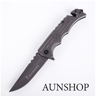 B30 มีดพับBrowningแท้ F131 มีดพับกลางแจ้ง  ตั้งแคมป์ Outdoor Folding Knife Camping Tactical Knife