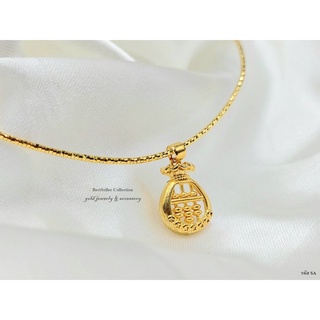จี้ถุงทองลูกคิด งานหุ้มทอง สวยปังๆ