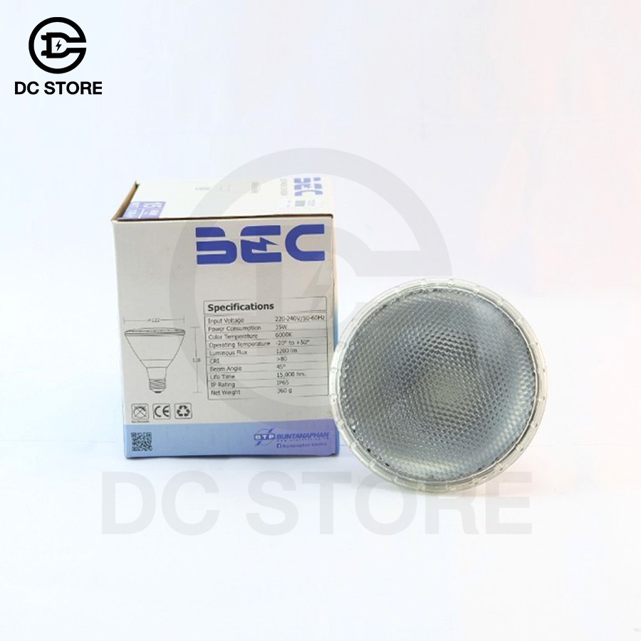 หลอดไฟ พาร์38 15W BEC หลอดไฟพาร์ หลอดไฟสนาม ใช้กับโคมสนาม