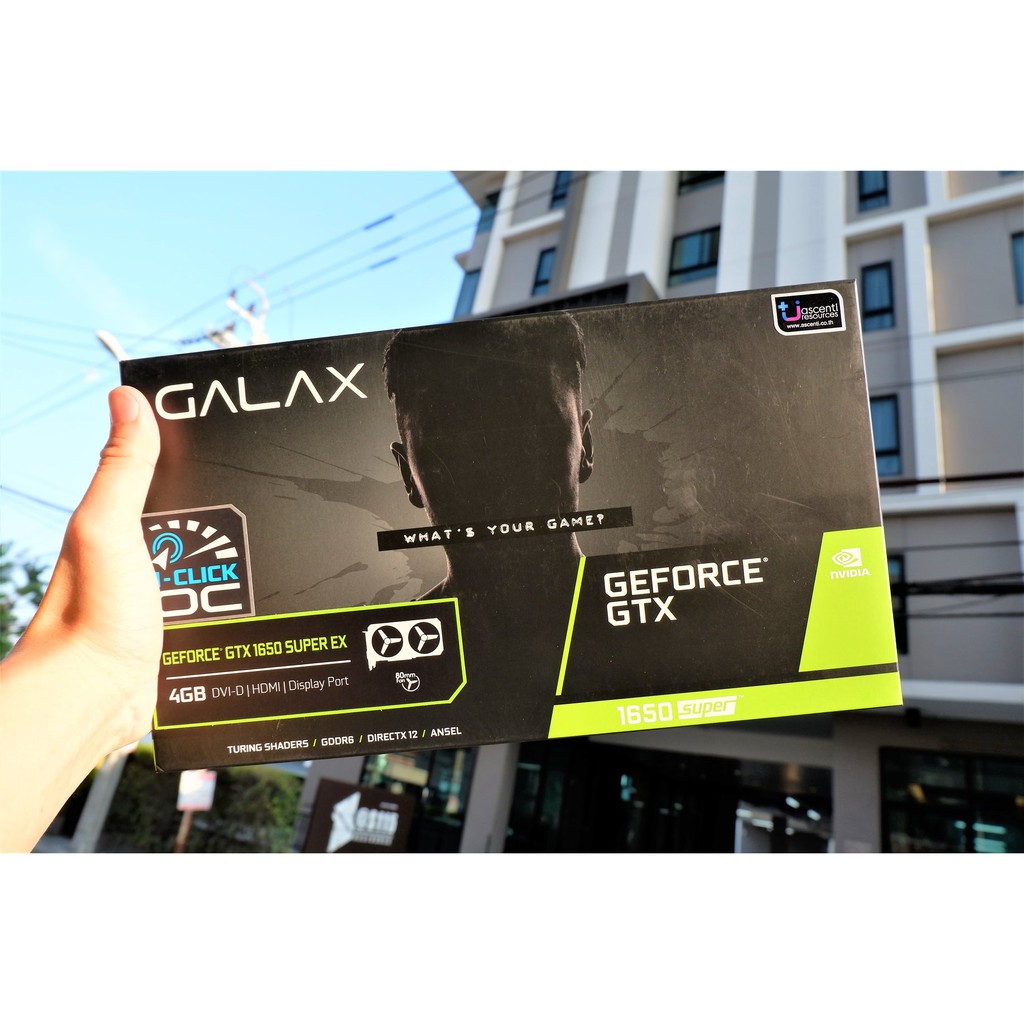 การ์ดจอ GALAX GTX 1650 SUPER EX 4GB GDDR6
