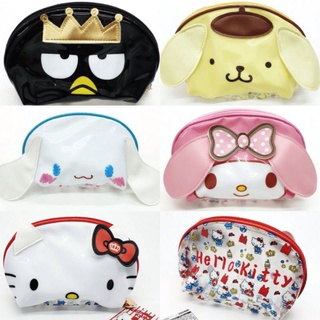 พร้อมส่งในไทย⭐️กระเป๋าใส่เครื่องสำอางค์ Sanrio ทรงครึ่งวงกลม