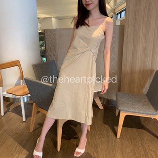 Day Dress 🤎 เดรสสายเดี่ยวสไตล์เกาหลี พร้อมส่ง