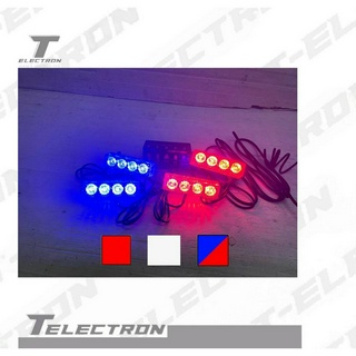 ไฟ LED รุ่น 4D ไฟหนีบกระโปรงรถ 12V 5W 7 สเต็ป