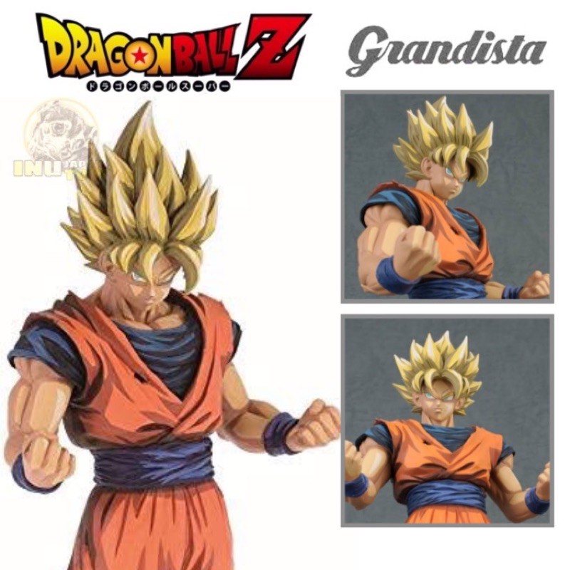 [ของแท้] DB Z GRANDISTA SUPER SAIYAN SON GOKU MANGA DIMENSIONS