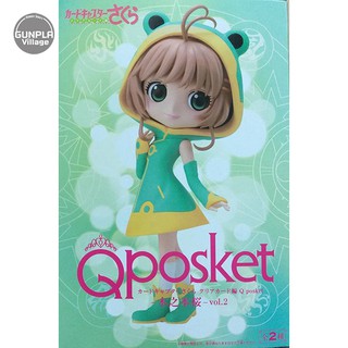 Banpresto Q Posket Cardcaptor Sakura Clear Card - Sakura Kinomoto Vol.2 (Ver.A) - (สีเข้ม) 4983164159783 (Figure)