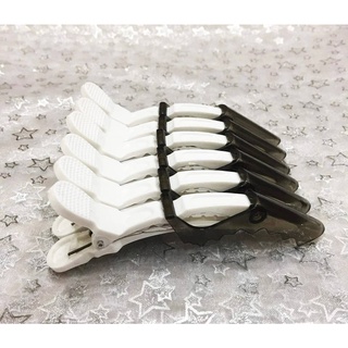 Crocodile hair clip คลิปหนีบปากจระเข้จัดระเบียบผม ที่หนีบผม กิ๊บปากเป็ด กิ๊บทำสีผม กิ๊บย้อมผม กิ๊บแบ่งผม หนีบผม📍