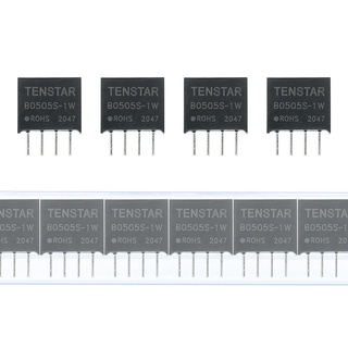 ใหม่ โมดูลแปลงพาวเวอร์ DC B0505S-1W 5V เป็น 5V 1000VDC Isolation SIP-4 IC 10 ชิ้น