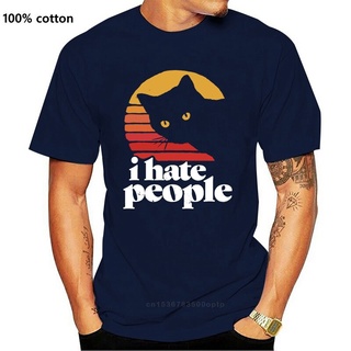 [S-5XL] เสื้อยืดผ้าฝ้าย พิมพ์ลาย I Hate People สไตล์วินเทจ เรโทร EJgkgo29JPlfmn64