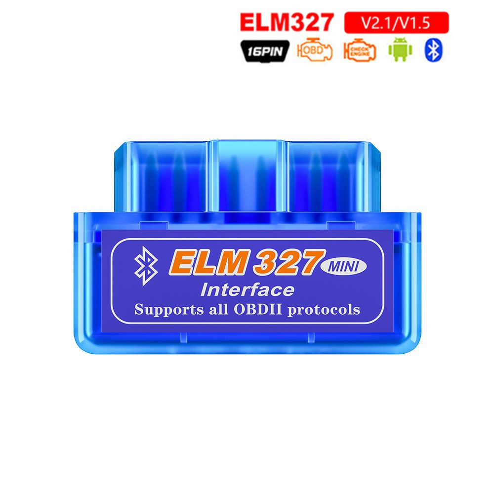 อุปกรณ์เสริมในรถยนต์ elm327 OBD2 เครื่องมือวินิจฉัย ELM 327 บลูทูธเครื่องสแกนเนอร์อัตโนมัติสําหรับ A