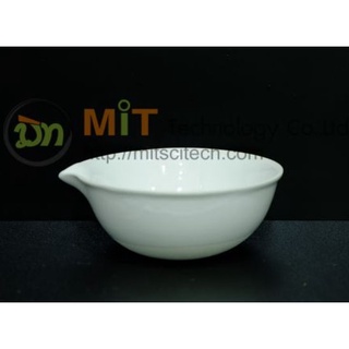 Evaporating Dish 60MM (35ml) 75MM (70ml) 1000C  100MM (150ml) 145MM (385ml) ชามระเหยเซรามิค  ชามระเหย เซรามิค (GLASSCO)