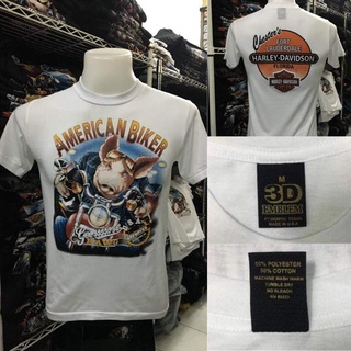 เสื้อยืด Harley (harley davidson) เสื้อยืด EMBLEM เสื้อผ้าผ้าบาง เสื้อเชิ้ตวินเทจ