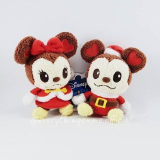 (พร้อมส่ง) พวงกุญแจ ที่ห้อยตุ๊กตา Disney - Mickey &amp; Minnie Mouse มิกกี้เมาส์ มินนี่เมาส์ l แท้ 🇯🇵