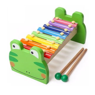 [พร้อมส่ง!!!] Little Frog Xylophone ไซโลโฟน กบน้อย เครื่องดนตรี ของเล่น เสริมทักษะ ดนตรี (แบรนด์ Top Bright)