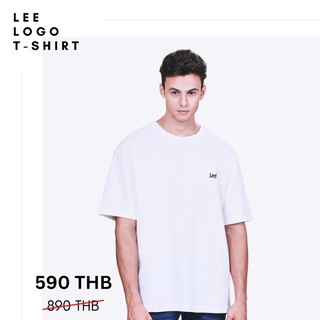 *พร้อมส่ง* เสื้อยืด Lee สีขาว ของแท้ ราคาป้าย 890 บาท