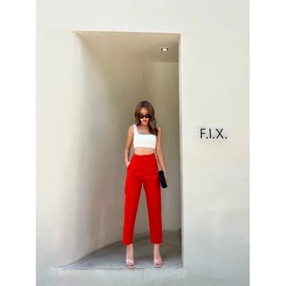 Lupinta high-waist pants กางเกงขายาวเอวสูงทรงกระบอกเล็ก🚨