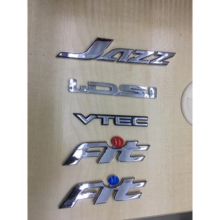 โลโก้สัญลักษณ์ JAZZ VTEC IDSI FIT HONDA JAZZ GD