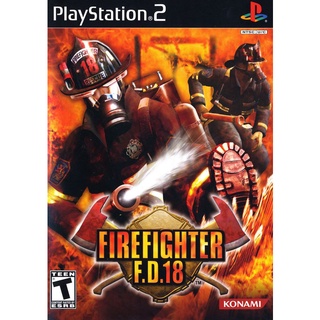 Firefighter F.D. 18 แผ่นเกมส์ ps2