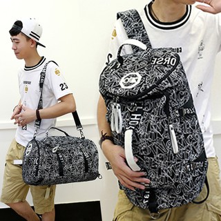 ถูกที่สุด!!! 3in1 Backpack กระเป๋าเป้เดินทาง BA-041(สีดำ)