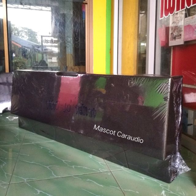 ตู้10"วีโก้/ไทรทันเก่า ตู้หลังเบาะพิงรถกระบะ4ประตู ไม่ต้องขยับเบาะ