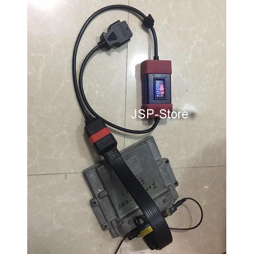 JSP หม้อแปลงไฟกล่องแปลงไฟสายแปลงไฟOBD2 ระบบไฟฟ้า 24V to 12V 24โวลท์ เป็น 12โวลท์ สำหรับเครื่องสแกนรถยนต์รถบรรทุกรถสิบล้อ