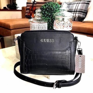 GUESS CROC SHOULDER BAG