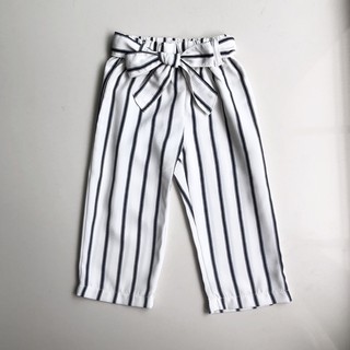 Mini Stripe Culottes กางเกาเด็กลายทาง เด็กผู้หญิง