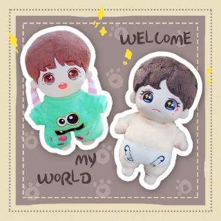 Pre-order ชุดตุ๊กตาป๋อจ้าน15-20cm