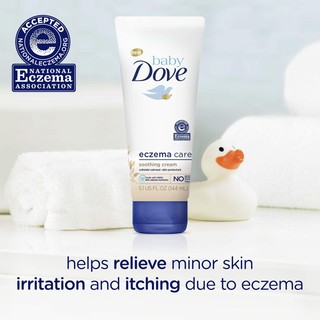 โดฟ ครีมทาผิวกาย สำหรับเด็ก Baby Eczema Care Soothing Cream 144 g (Dove®)