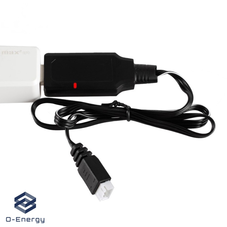 สายUSB ชาร์จแบตเตอรี่ลิเธียม 7.4V ปลั๊ก Xh-3Pin