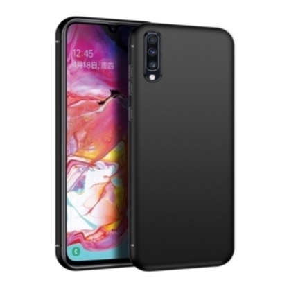 Samsung Galaxy A50 A70 Black Matte Soft Full Protective Casing Galaxy A50S A30S A70 A70S