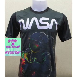 เสื้อยืดคอกลมขนาดไซส์ระบุในรูป
