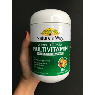 Nature’s Way Complete Daily Multivitamin with Oxidants 8/25