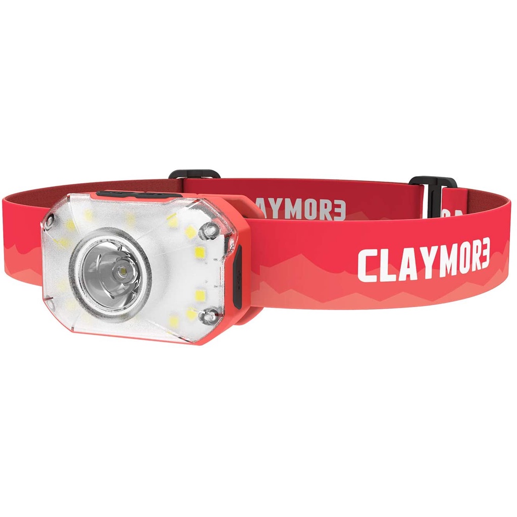 Claymore [Heady II] Headlamp LED Flashlight, Powerful 350 Lumens, USB .
