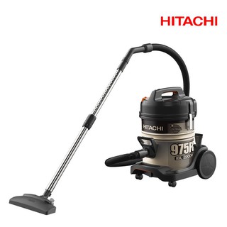 HITACHI เครื่องดูดฝุ่น 2,200 วัตต์ ชนิดถังเก็บฝุ่น 18 ลิตร รุ่น CV-975FC - Gold/Black