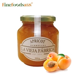 ลา เวียฮา ฟาบริกา ผลิตภัณฑ์ทาขนมปัง แอปริคอต 350 กรัม LA VIEJA FABRICA Apricot Mermelada 350 g.