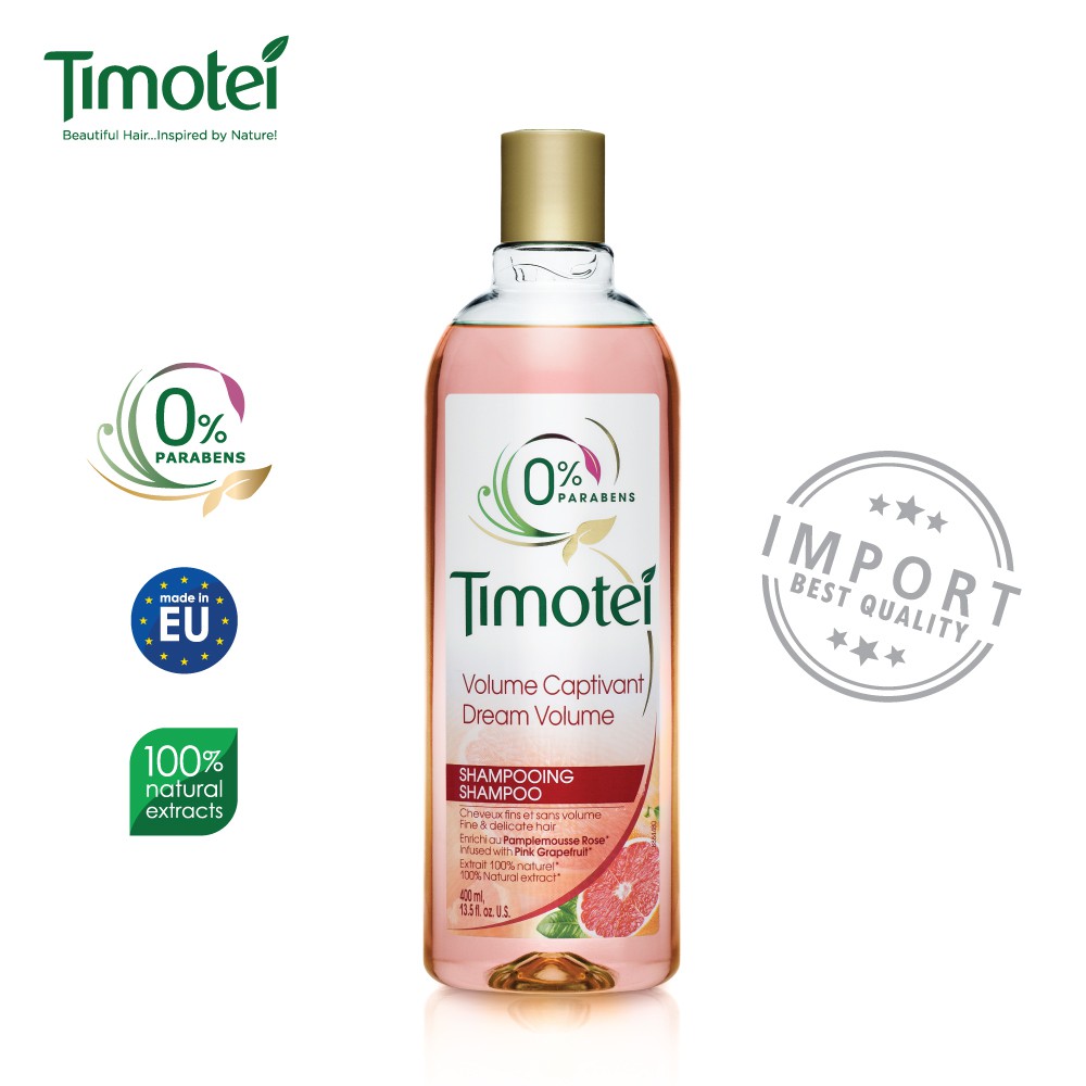 Timotei Dream Volume Shampoo ทิมโมเท ดรีม วอลลุ่ม แชมพู