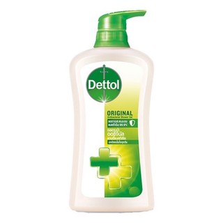 เดทตอลเจลอาบน้ำ ขนาด500มล Dettol ครีมอาบน้ำ ซื้อครบ2ขวดแถมถุงผ้าฟรี ของแถมคละแบบ