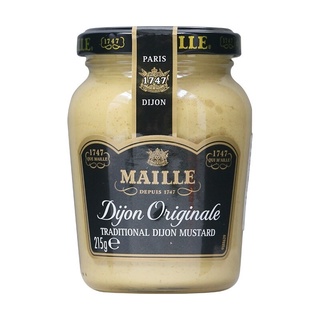 ซอสมัสตาร์ดMAILLE Dijon Originale Traditional Mustard 215 g. มายล์ ดิจองมัสตาร์ด นำเข้าจากฝรั่งเศส