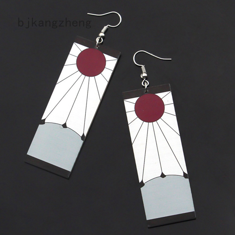 Demon Slayer Tanjiro Kamado Earrings - Cosplay Costume Accessory For Anime Fans