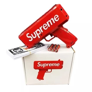 ✨สินค้าพร้อมส่งเงิน✨ ยิงแบงค์ Supreme supreme ของเล่นยิงธนบัตร ยิงแบงค์ พร้อมธนบัตร no.699