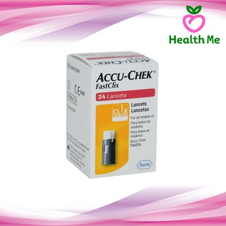 Accu-Chek FastClix 24 Lancets แอคคิว-เช็ค ฟาสคลิก เข็มเจาะเลือดตรวจน้ำตาล 24 ชิ้น