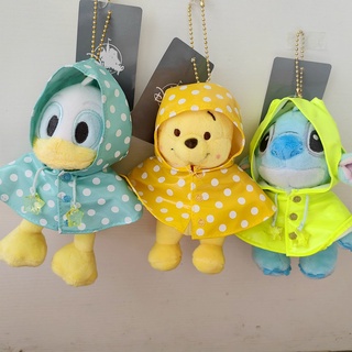 ใหม่ เสื้อกันฝน จี้ตุ๊กตา Winnie Stitch Donald Duck สําหรับห้อยกระเป๋า