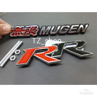 โลโก้ mugen  กระจัง.RR 2 ชิ้น