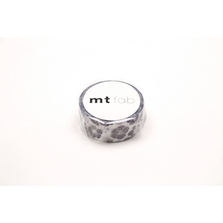 mt masking tape hibiscus navy blue (MTPL1P04) / เทปตกแต่งวาชิ ลาย hibiscus navy blue แบรนด์ mt masking tape ประเทศญี่ปุ่