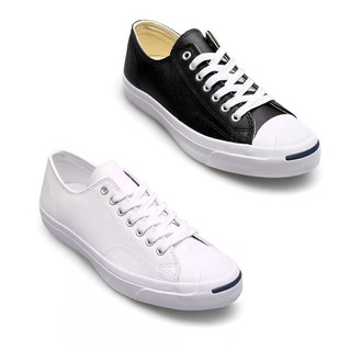 Converse CR Collections Outlet รองเท้าคอนเวิสรุ่นหนัง OL UX JackPurcell 19 รุ่น 121006661WW / 121006662BK  (CRDK1)(3100)