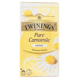ทไวนิงส์ที่ละเอียดอ่อนและสงบเงียบ Pure Camomile Infusion 25pcs x 1g