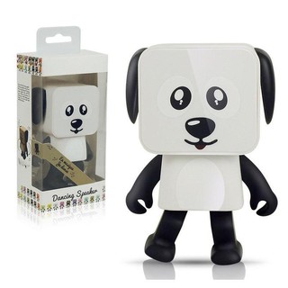 ﻿ลำโพงน้องหมาเต้นได้ Dancing Speaker ลำโพงบูลทูธ (สีขาว) x 1 อัน