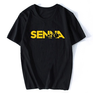 คอลูกเรือเสื้อยืดแขนสั้น ผ้าฝ้าย พิมพ์ลาย R.I.P Senna Ayrton Senna สไตล์ฮาราจูกุ สําหรับผู้ชายS-5XL